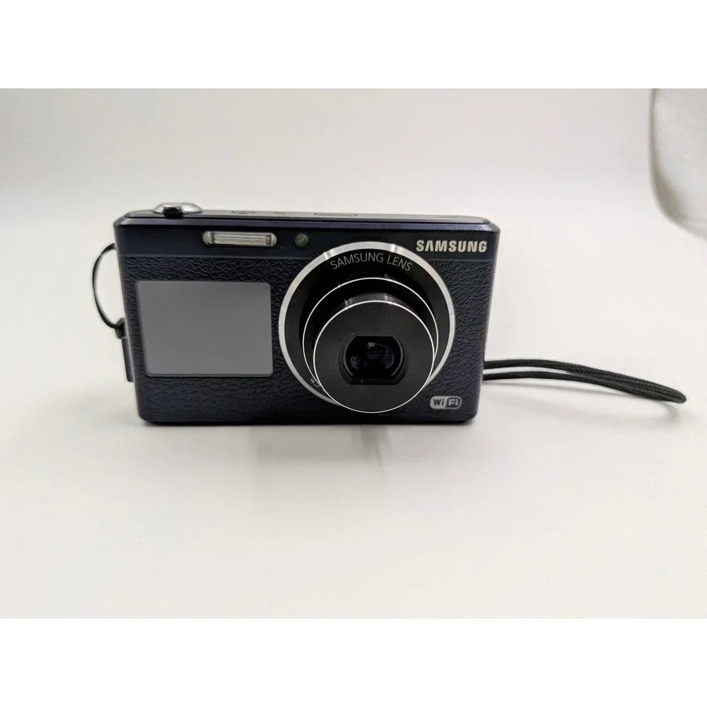 Blue Digicam CCD Samsung DV180F Digital Camera 16.2MP *Tested & Working*